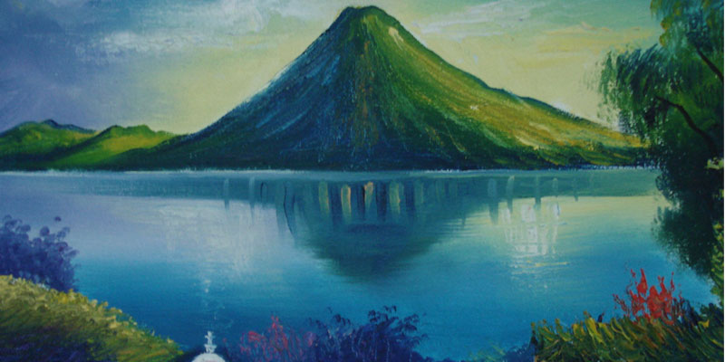 Lago de Atitlan Painting, Google